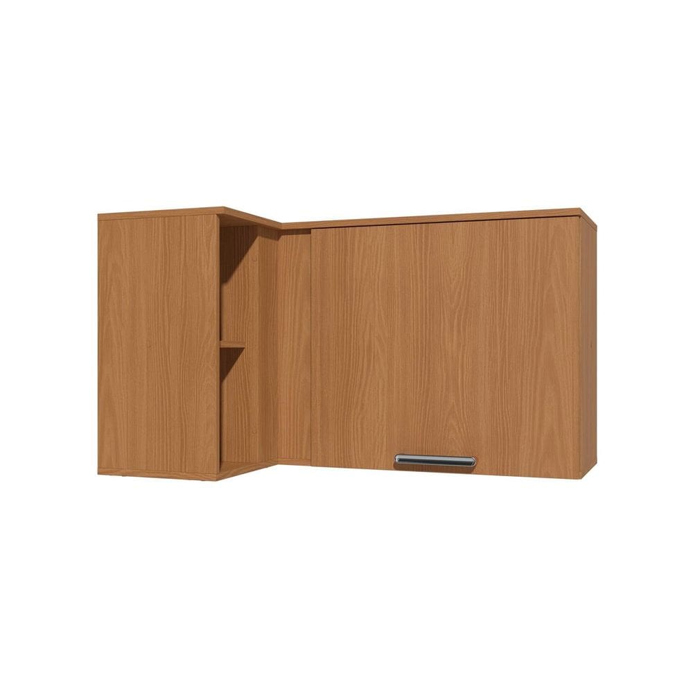 Aéreo de Canto 1 Porta 98,7cm de Madeira Linna Canela