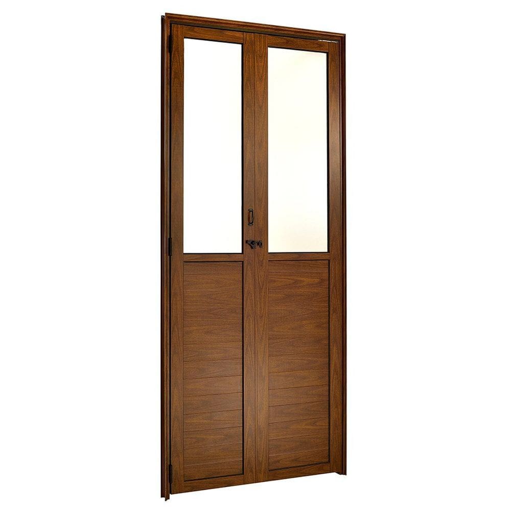 Porta Lambril Camarão Vidro Mini Boreal Esquerda 210x80 Fortsul Esquadrisul