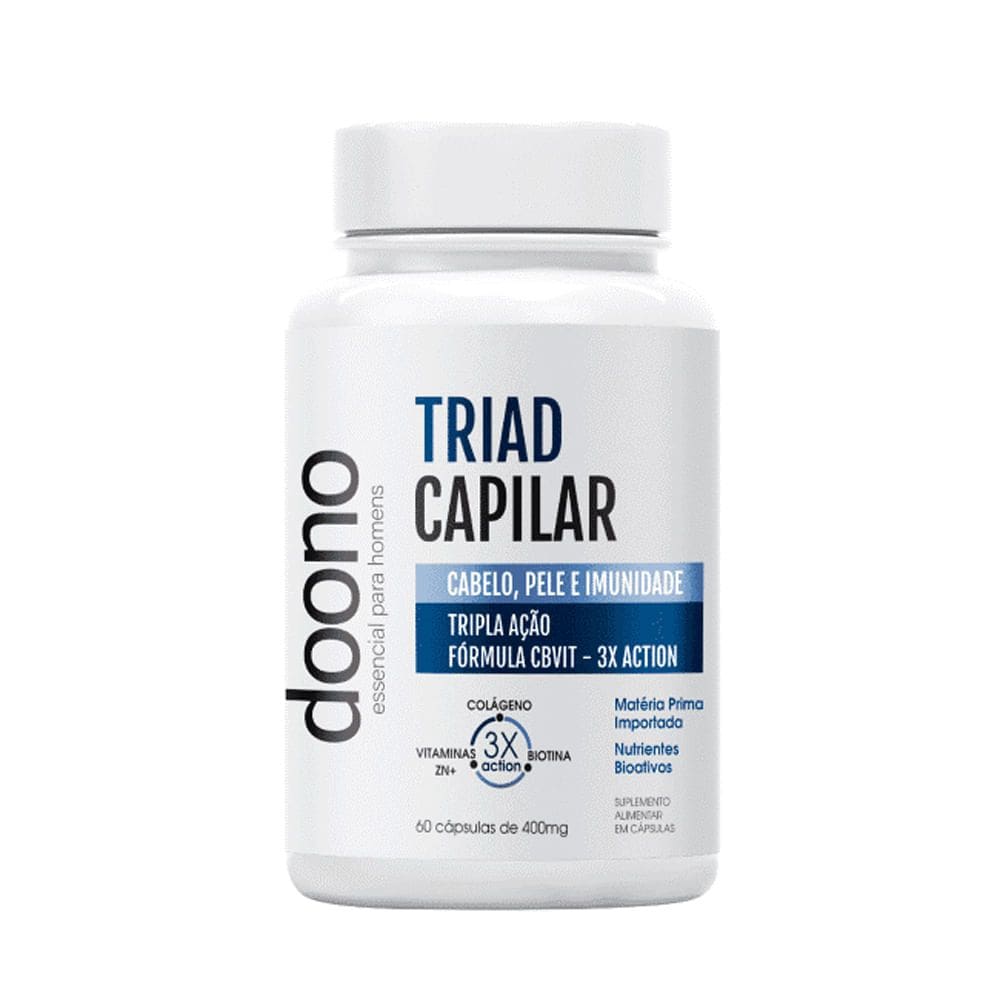 Vitamina Triad Capilar Doono 60 cápsulas