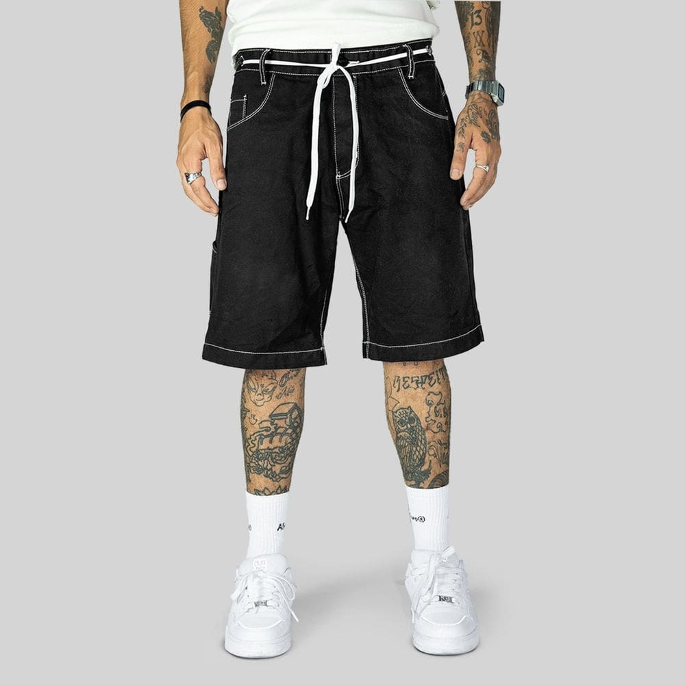 Bermuda Alive Jeans Carpinter White Line