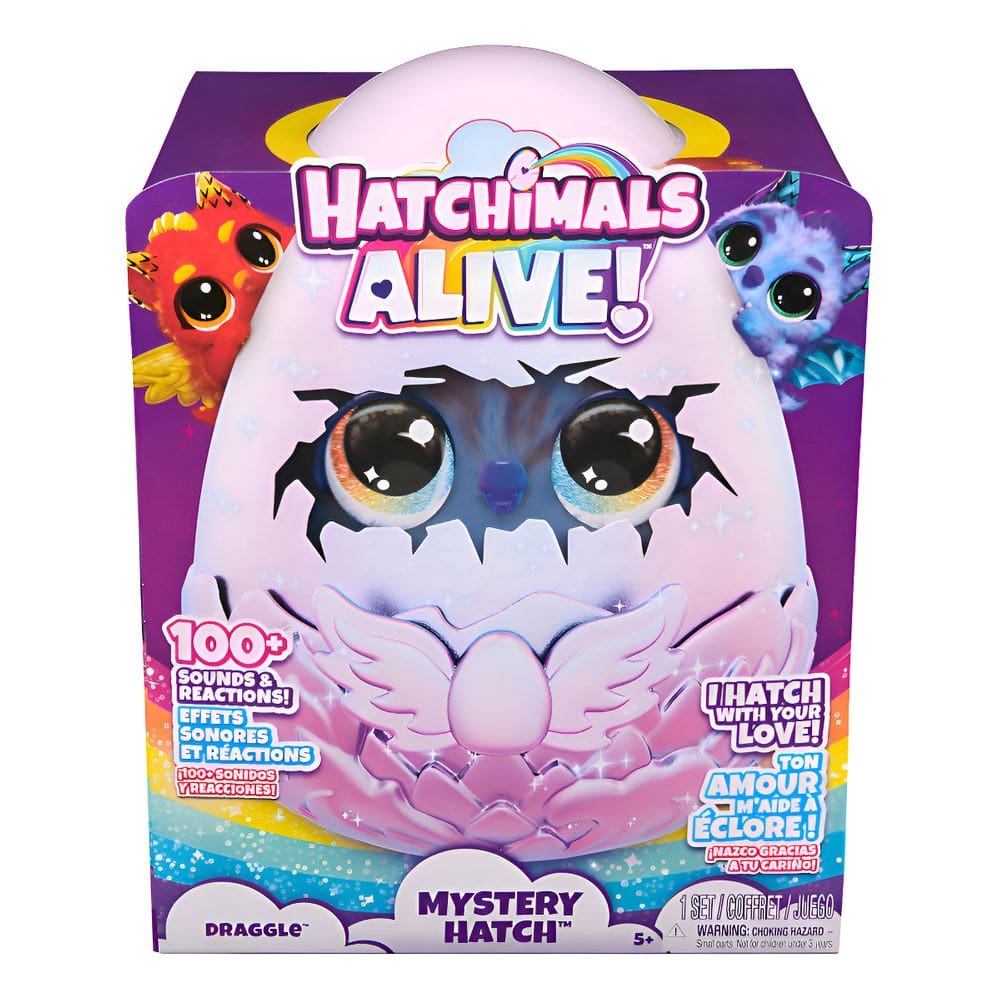 Hatchimals Alive Surpresa Dragão Interativo - Sunny Brinquedos