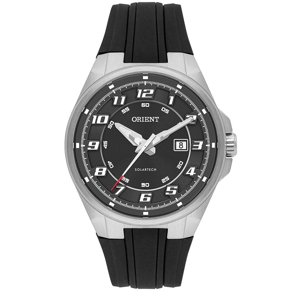 Relógio Orient Masculino Ref: Mbsp1041 G2px Esportivo Solar Prateado