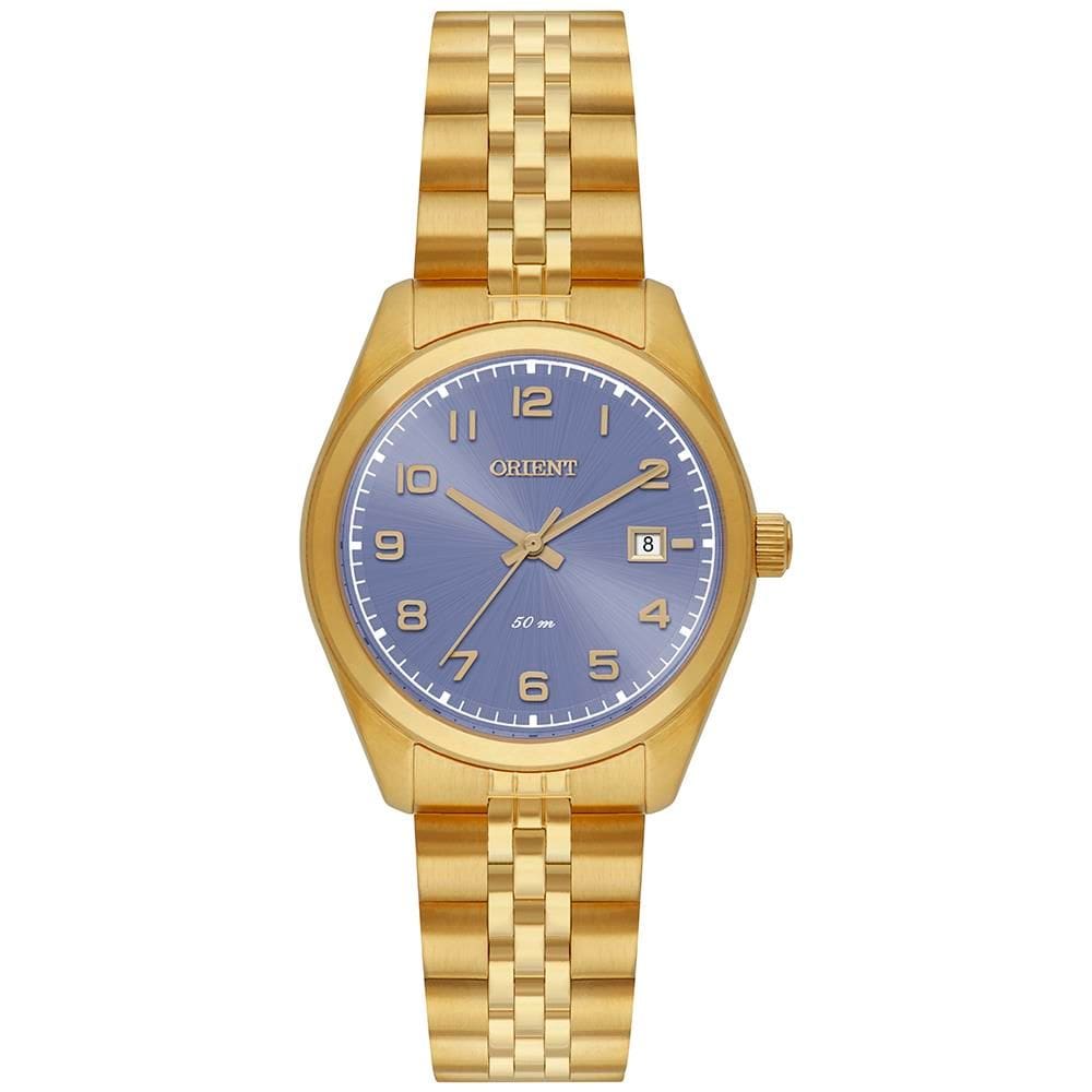 Relógio Orient Feminino Ref: Fgss1263 L2kx Clássico Dourado