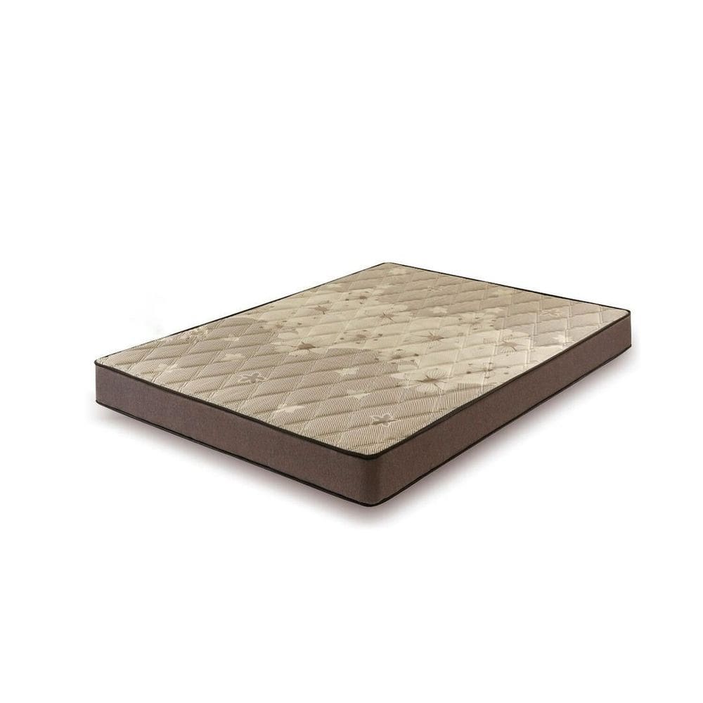 Colchão Solteiro Espuma D33 20x88cm Nexflex Bege/Marrom