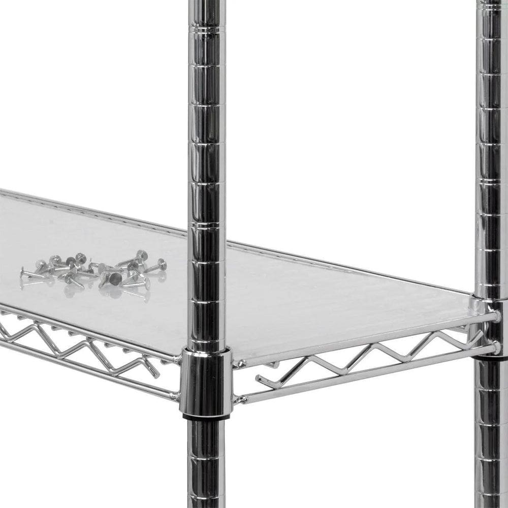 5 Forros Chapa Plástica Flexível Gavetas Prateleiras 90X35Cm