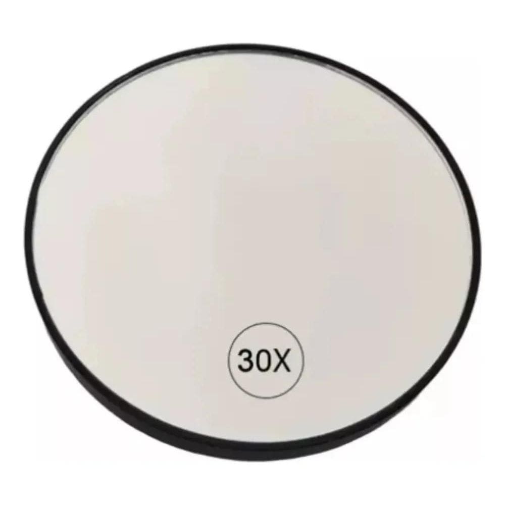 10X Espelho Aumento 30X Vezes Maquiagem Lupa Fixação Por Ve