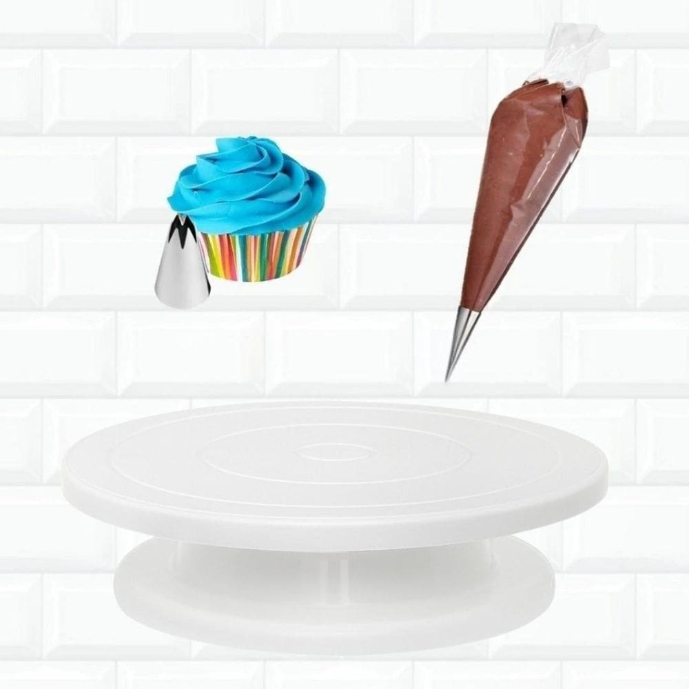 Saco Confeitar + Bailarina + Bico 1M