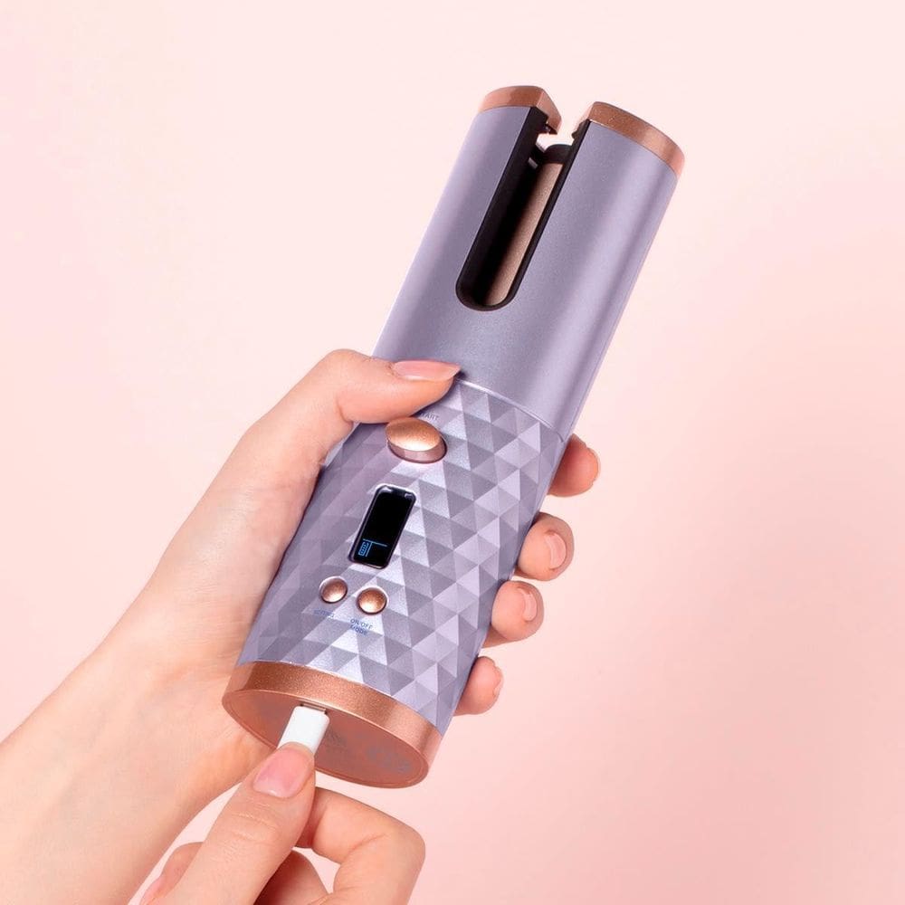 Modelador De Cachos Usb Ideal Para Cabelos Cacheados