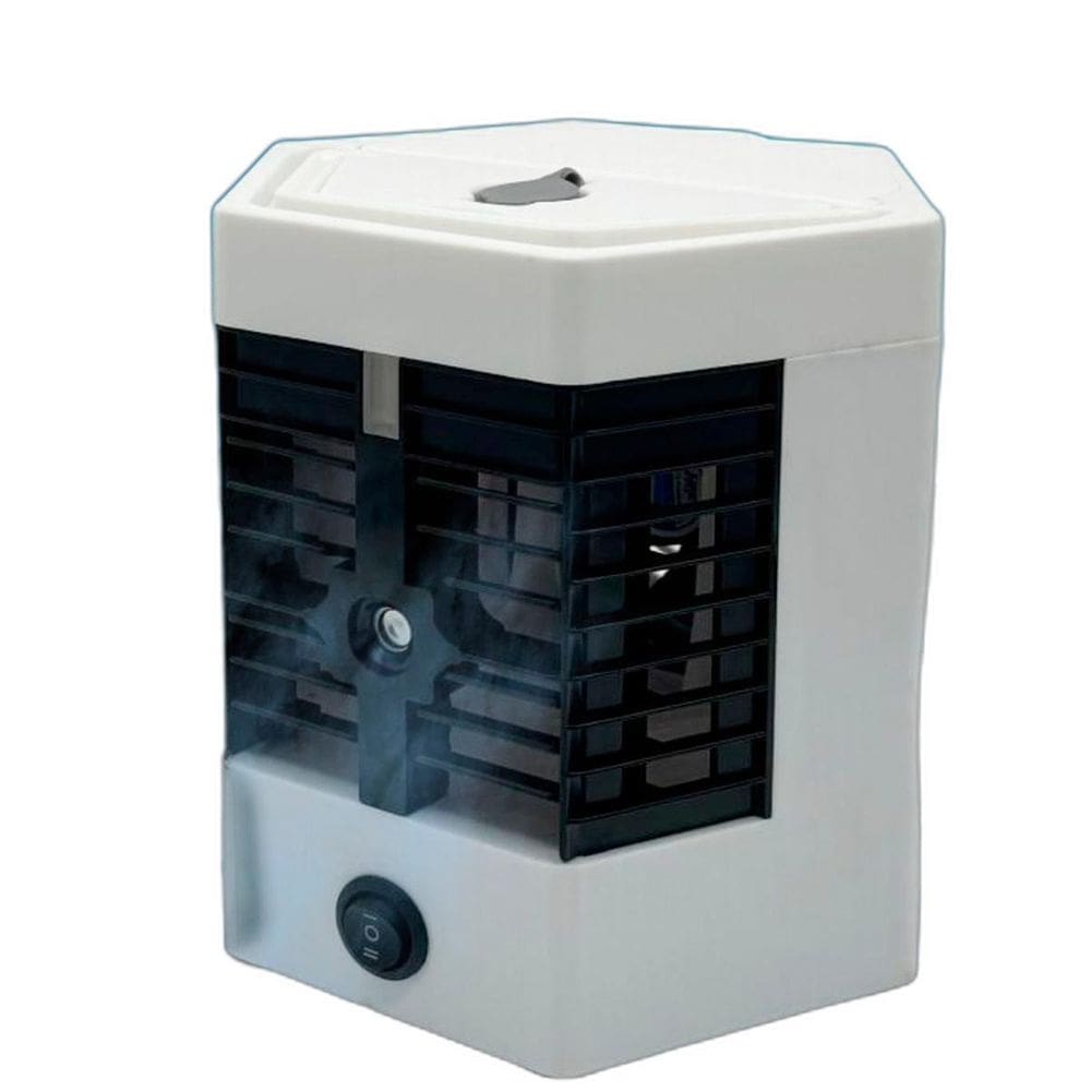 Ventilador Usb Mini Portátil Com Ar Condicionado Trabalho