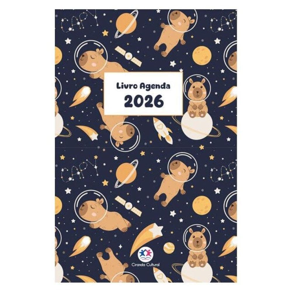 Livro Capivara - Agenda 2026