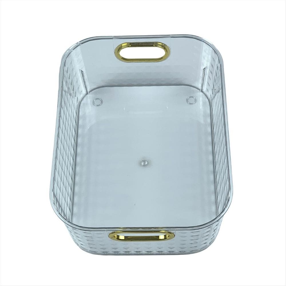 Caixa Transparente Organizadora Multiuso Grande Objetos