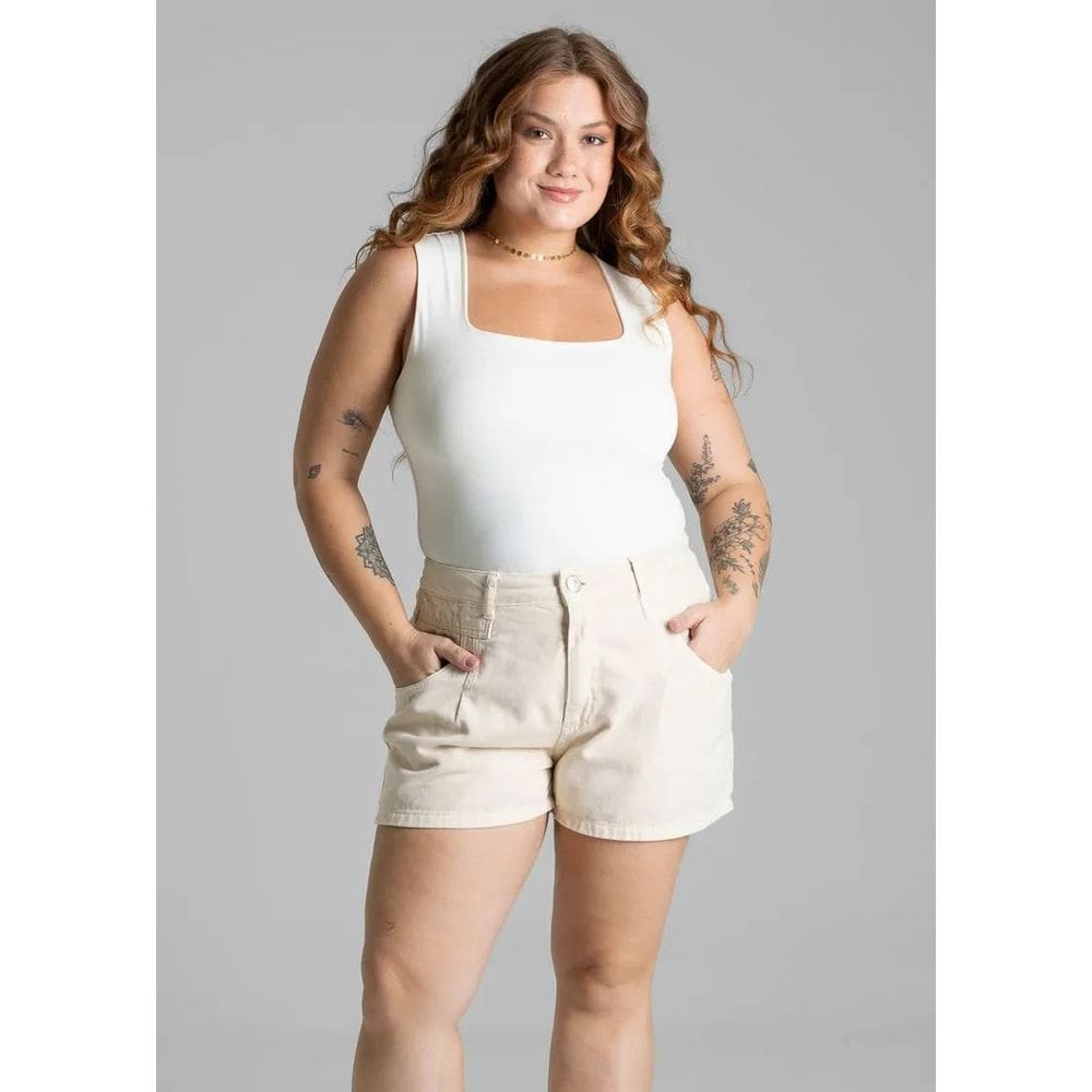 Shorts Sarja Sawary Plus Size - 281460