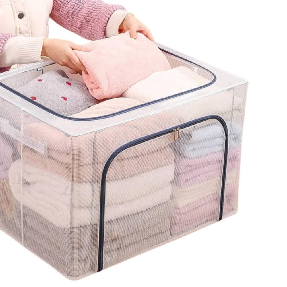 Caixa Organizadora De Guarda Roupa Flexivel Organizador P