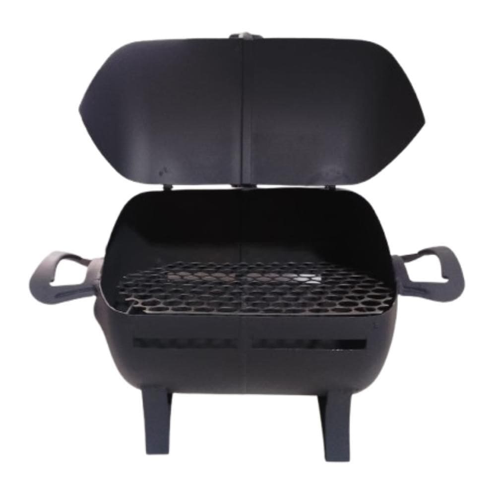 Churrasqueira Praiana A Carvão Bafo Movel Com Grelha