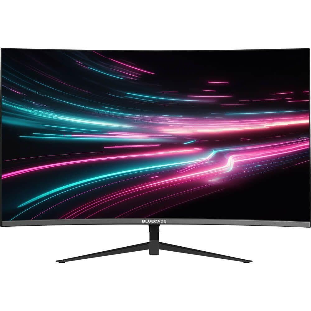 Monitor Led 27 Bluecase Gamer Curvo - Full Hd 100Hz Preto
