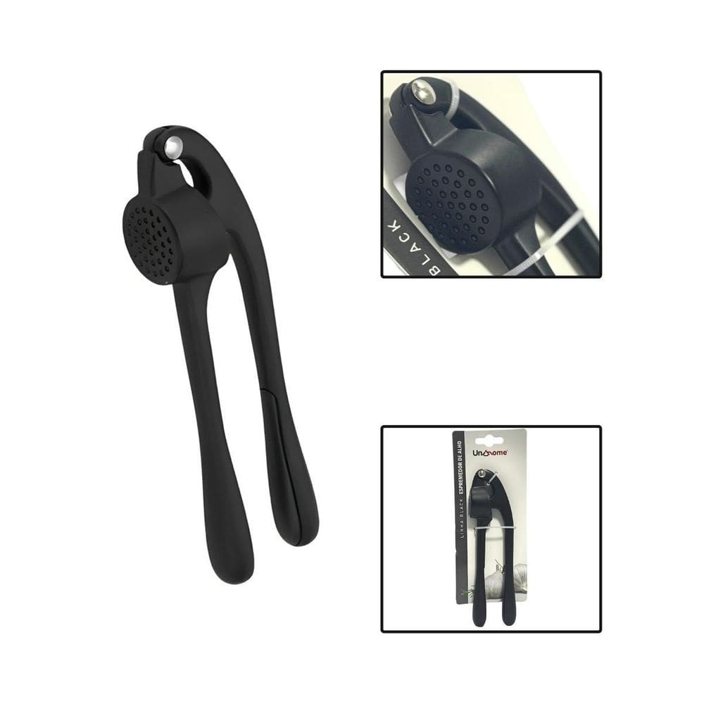 Espremedor Alho Liga Zinco Preto