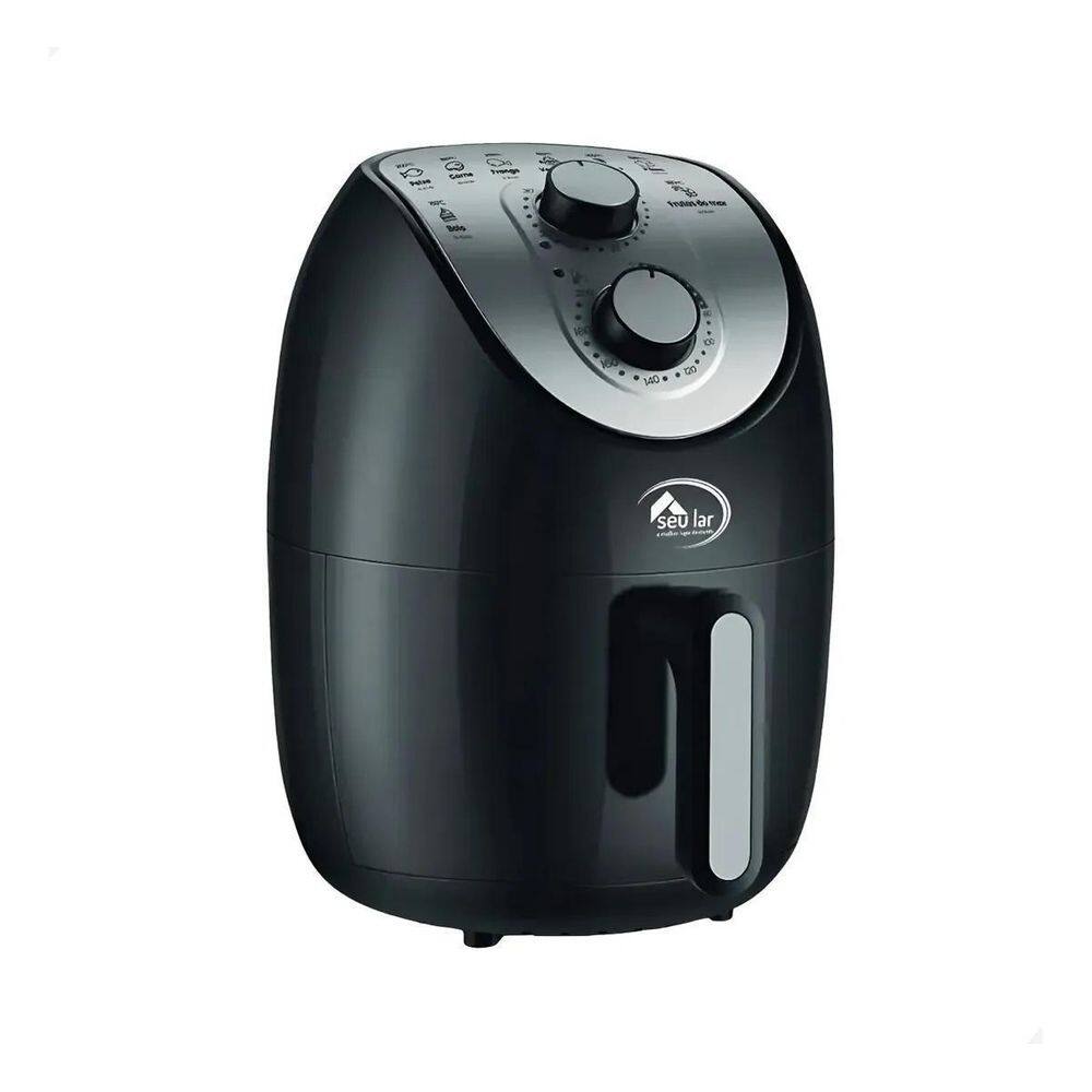 Airfryer Fritadeira Sem Óleo 3,5L Preto 127V 1450W Sem Oleo