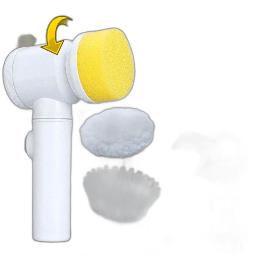 Escova Elétrica Usb Super Azulejo Microfibra 360º Ajustável