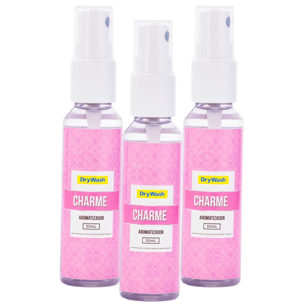 Kit Aromatizador DryWash Charme 30mL