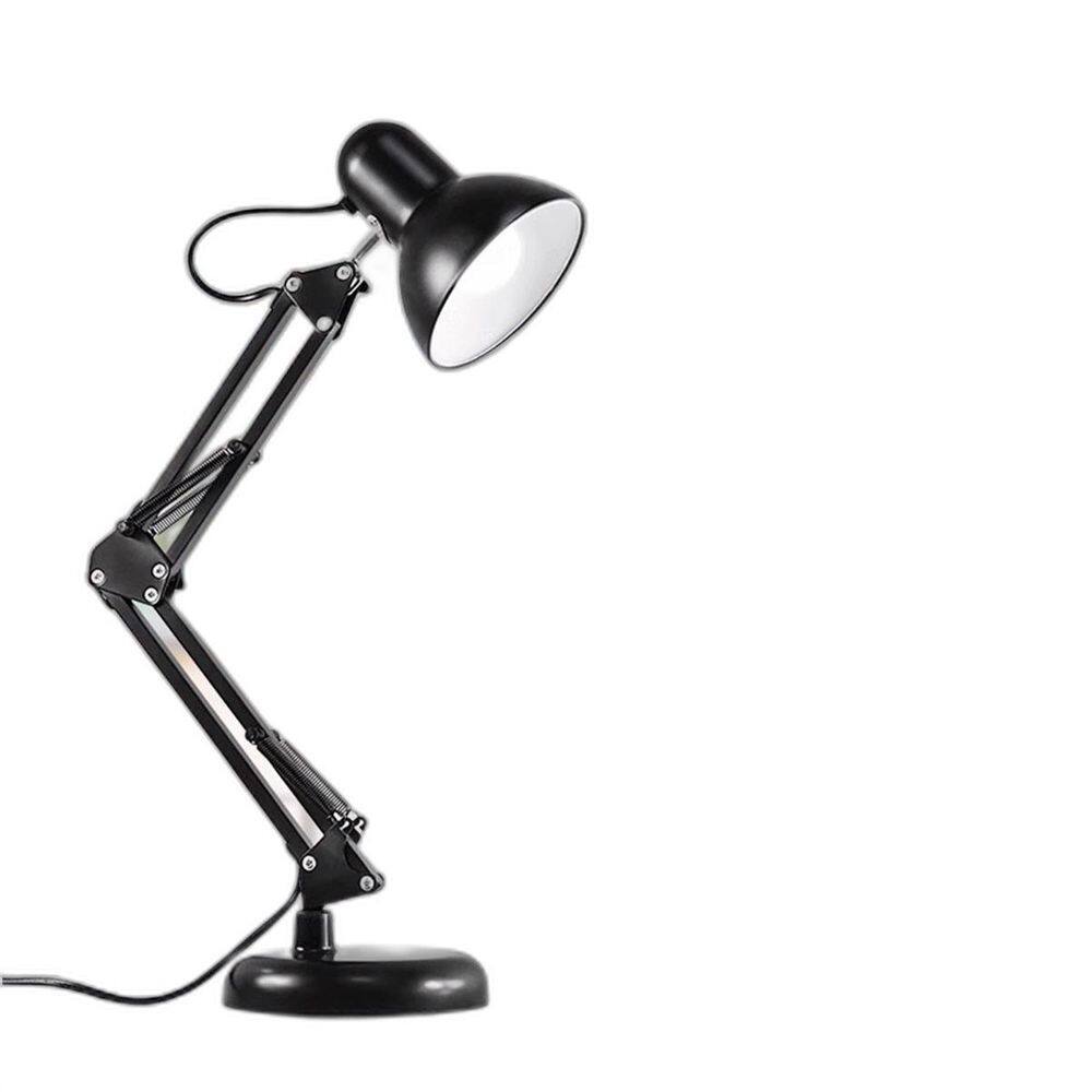 Luminária Articulada Com Pedestal Preto