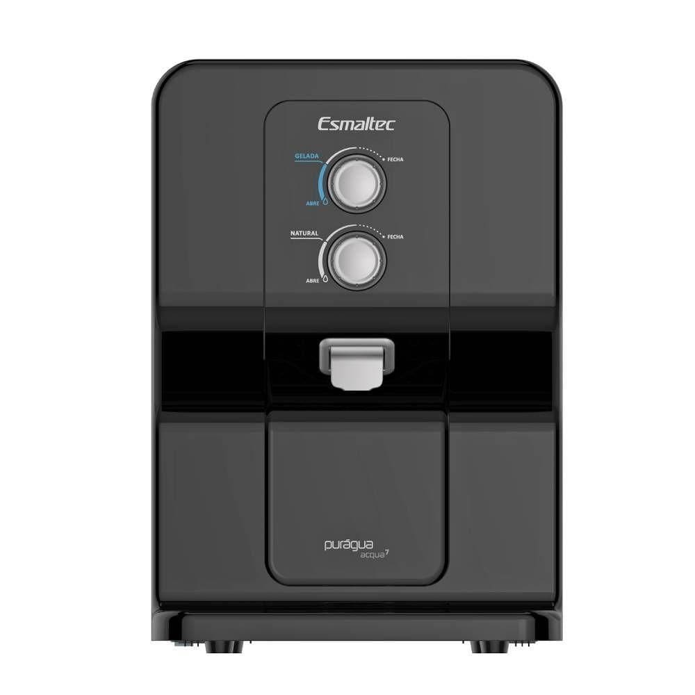 Purificador De Água Esmaltec Acqua7 Preto 220V
