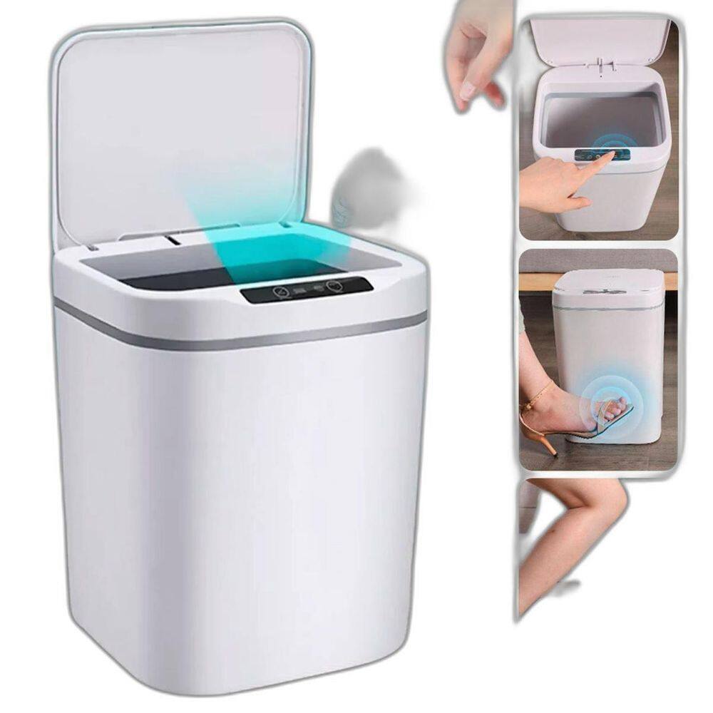 Lixeira Automática Sensor De Aproximação Recarregável