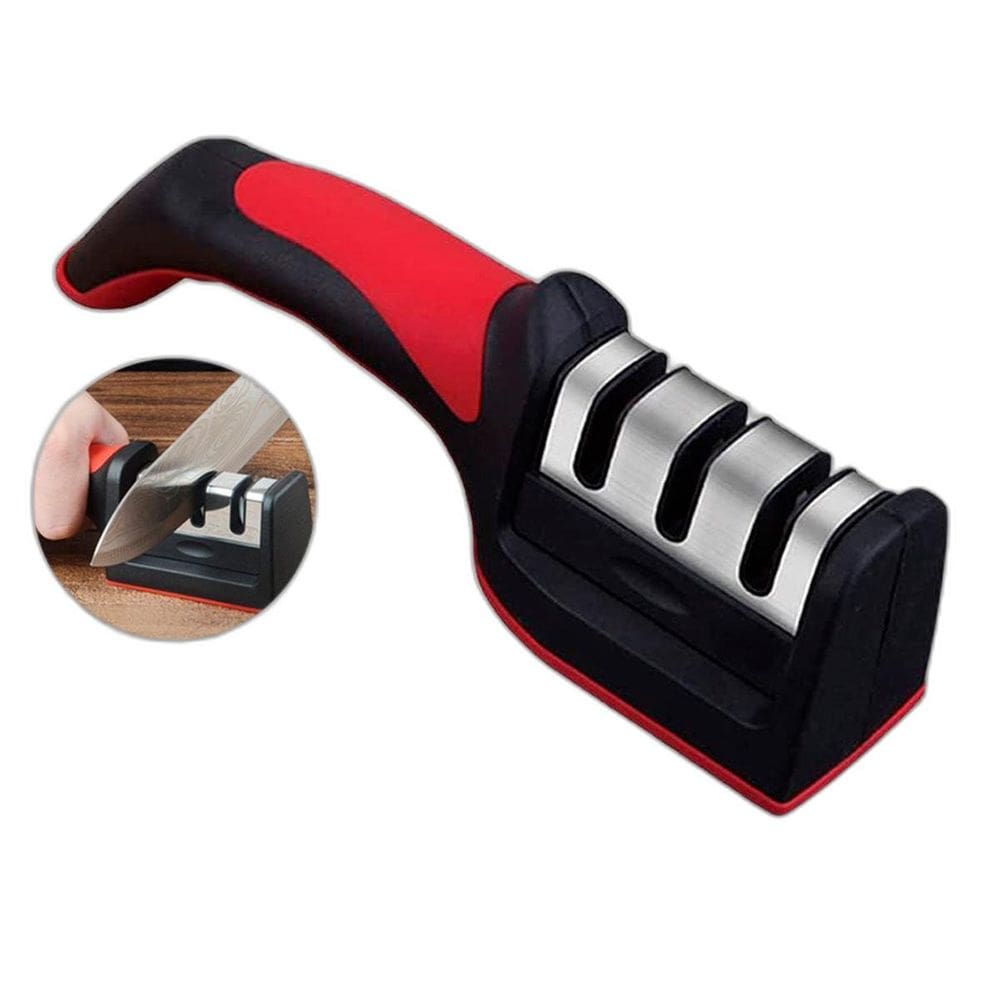 Afiador Amolador De Facas Aço Inox