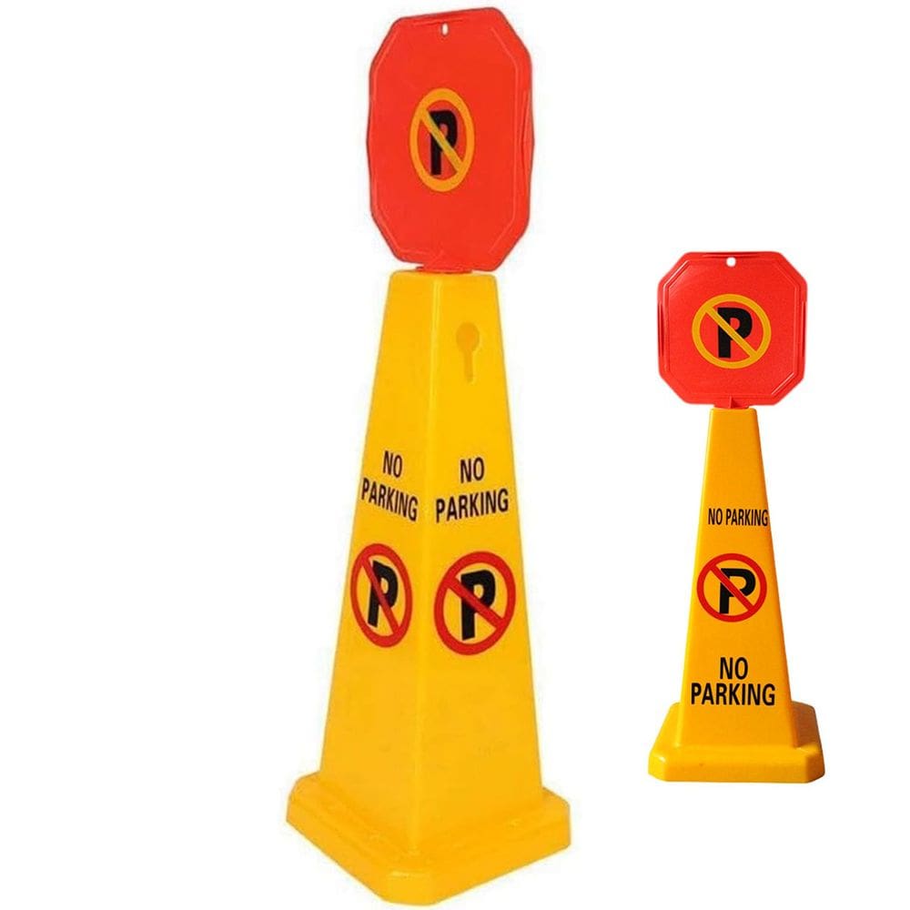 Cone Estacionamento Sinalizaçao Viaria Obra Avenida Rua Estrada Proibido Estacionar Placa Isolamento Area Restrita