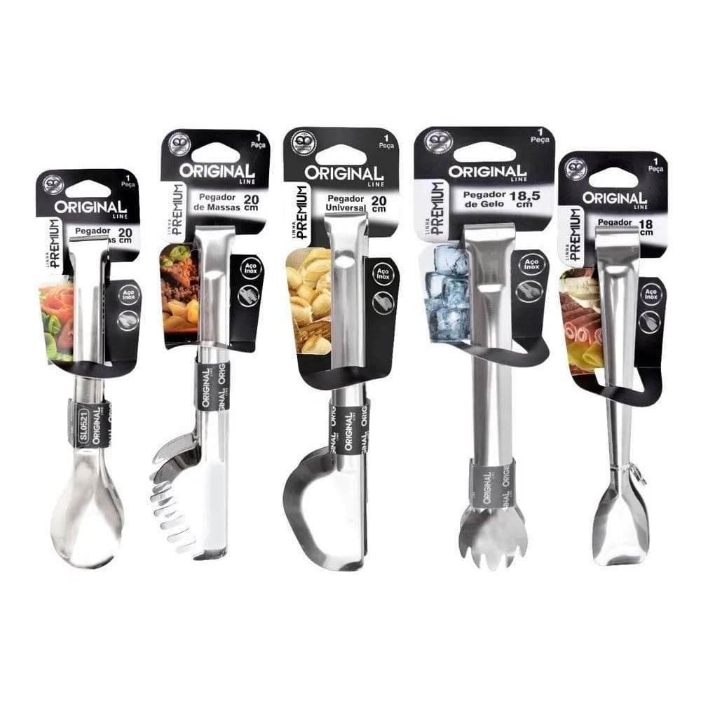 2X Kit Cozinha Pegador Salada / Gelo / Frios / Massas/Univer