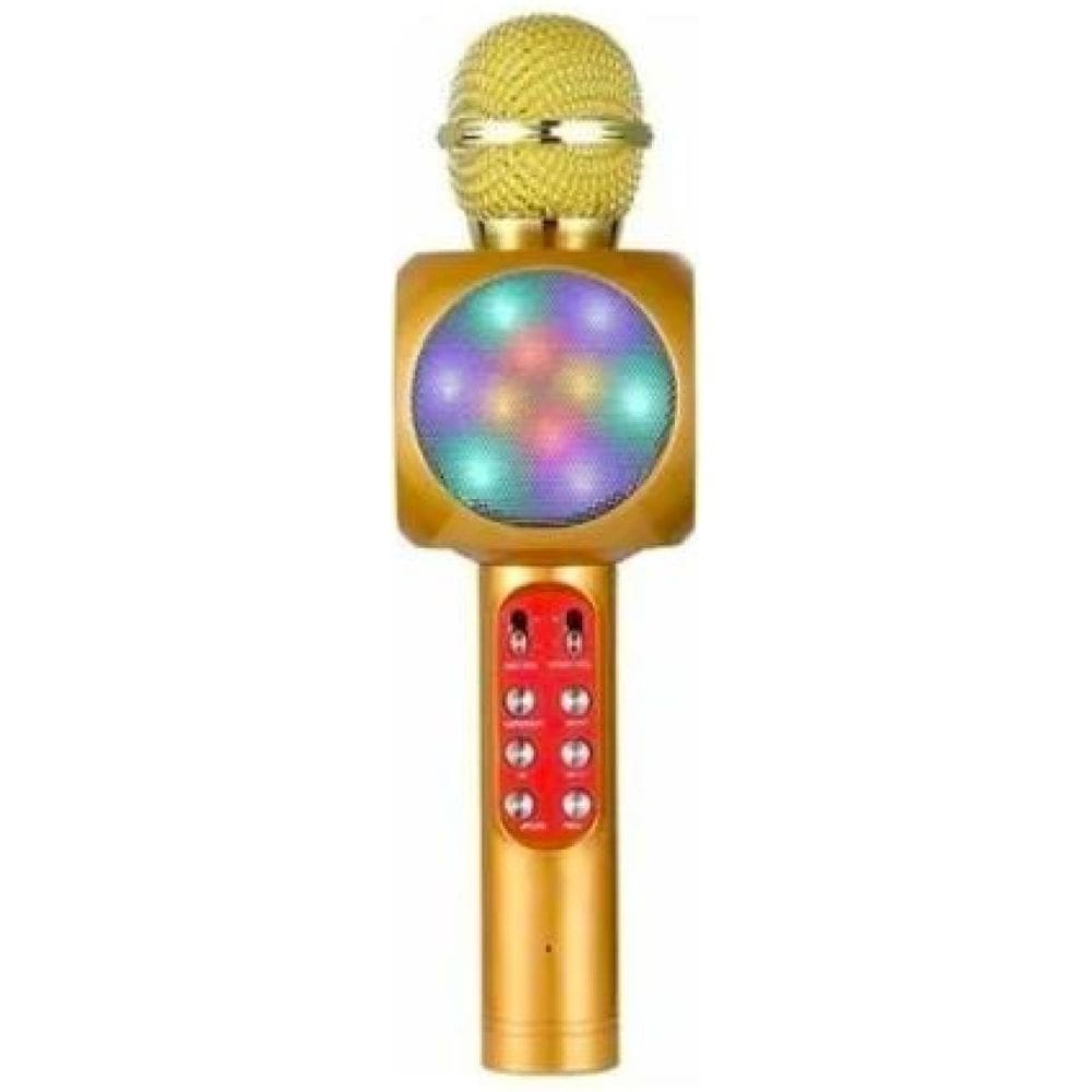 Microfone Karaokê Bluetooth Gravação Integrada