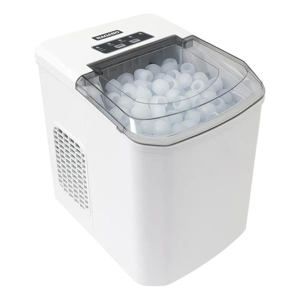 2X Máquina De Gelo 12Kg Premium Cap 1,3 L Cor Branco Nagano