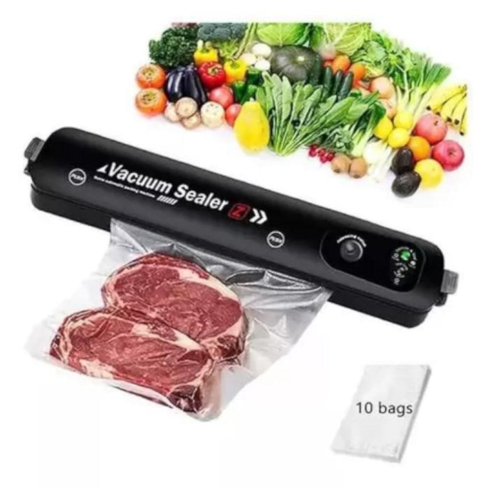 Máquina Seladora Vácuo Portátil Alimentos Embaladora Pratico