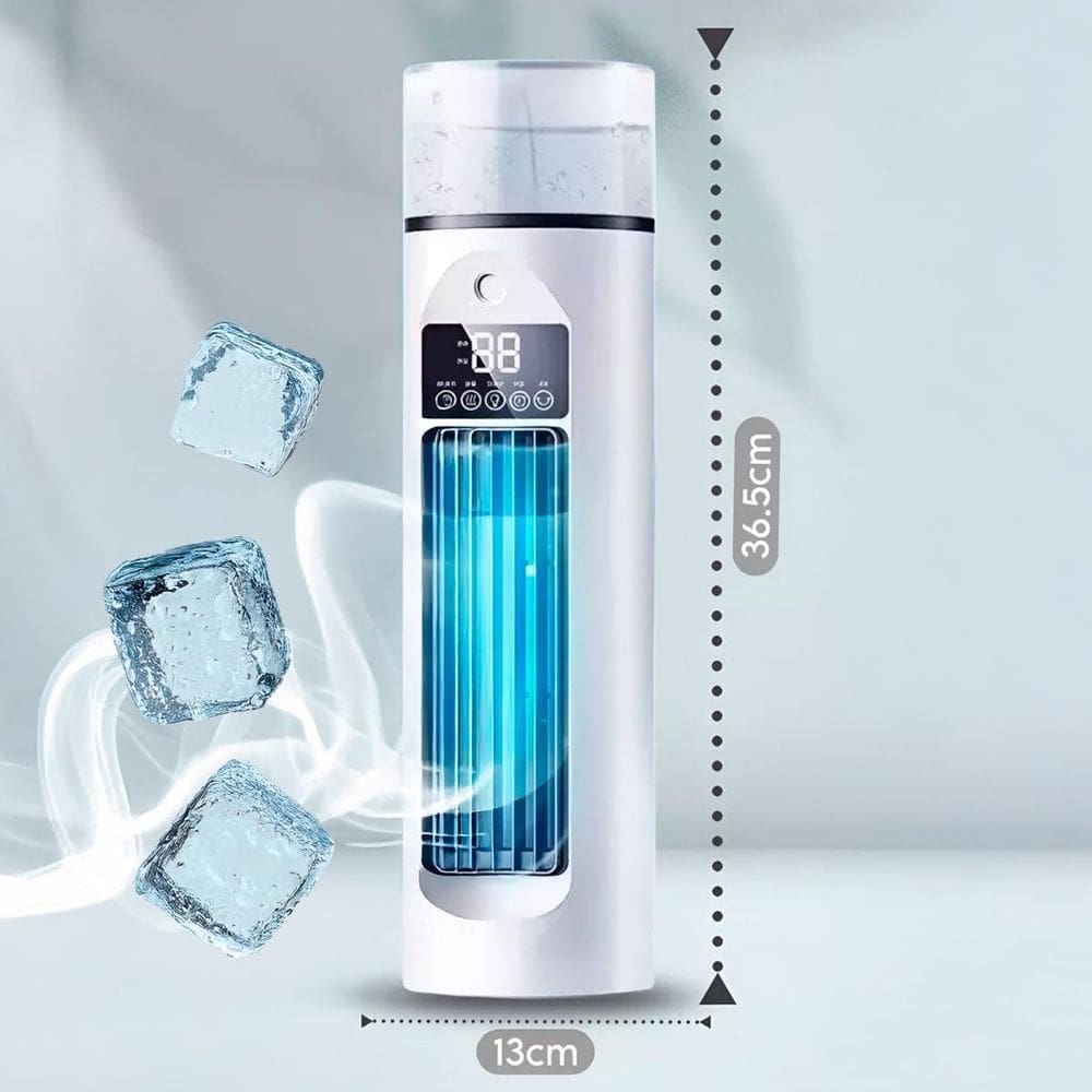 Ventilador Torre Com Oscilação E Controle Inteligente