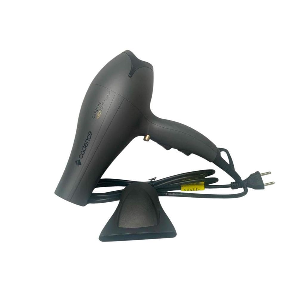 Secador De Cabelo Carbon Hair Titanium Cadence - Cinza