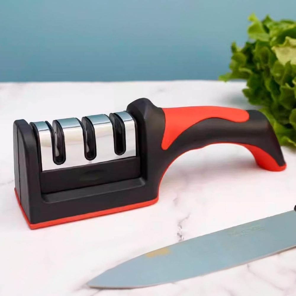 Amolador Afiador De Faca Cozinha Corte Perfeito