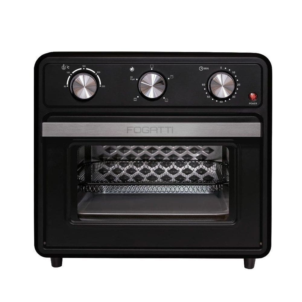 Forno Elétrico De Bancada 22 Litros Air Fryer - Preto - Foga