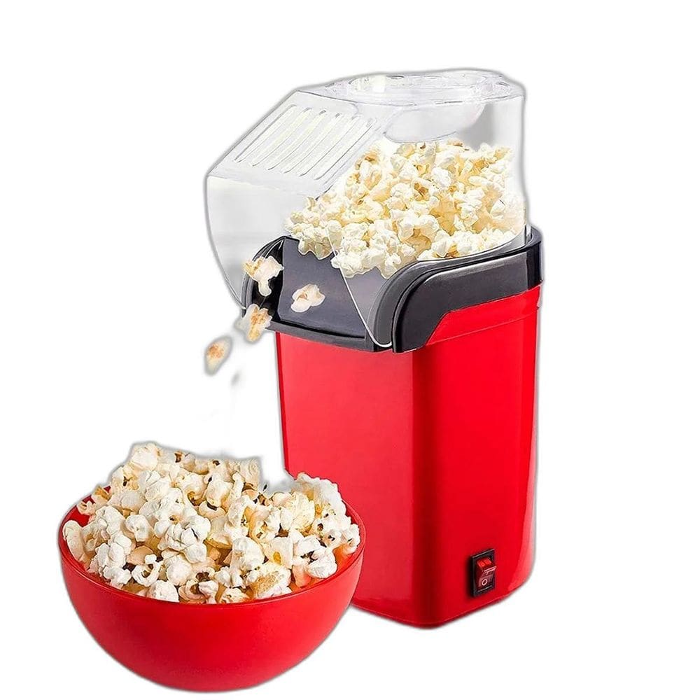 Máquina Elétrica Ideal Para Pipoca Saudável E Rápida 110V