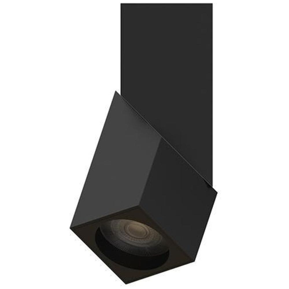 Spot Sobrepor Square Orientável Led Preto 12W 3000K