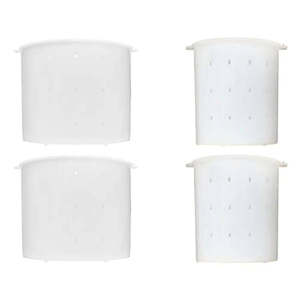 2X Formas Para Queijo Caseiro - 2 Minas 500G + 2 Minas 1Kg