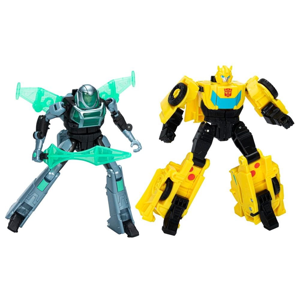 Bonecos Transformers EarthSpark Bumblebee e Mo Malta de 12,5 cm
