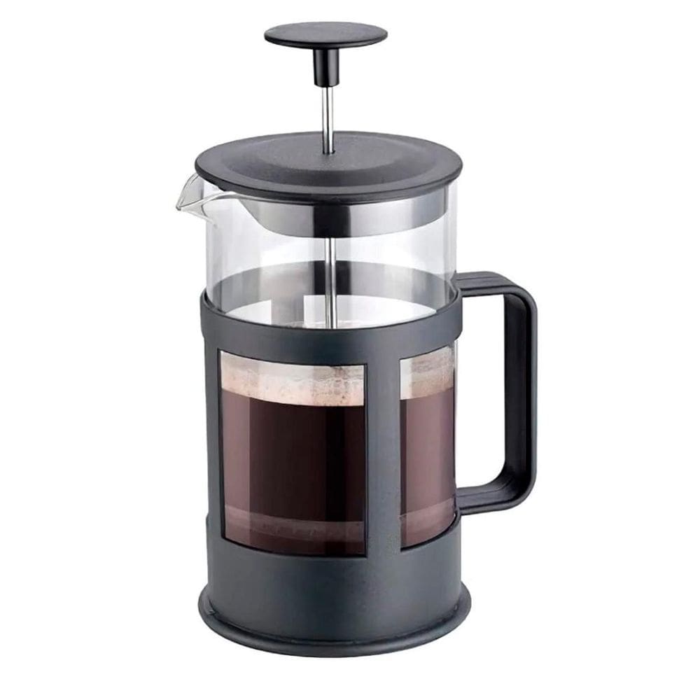 Cafeteira Francesa Vidro 350Ml Prensa Manual Café Moedor