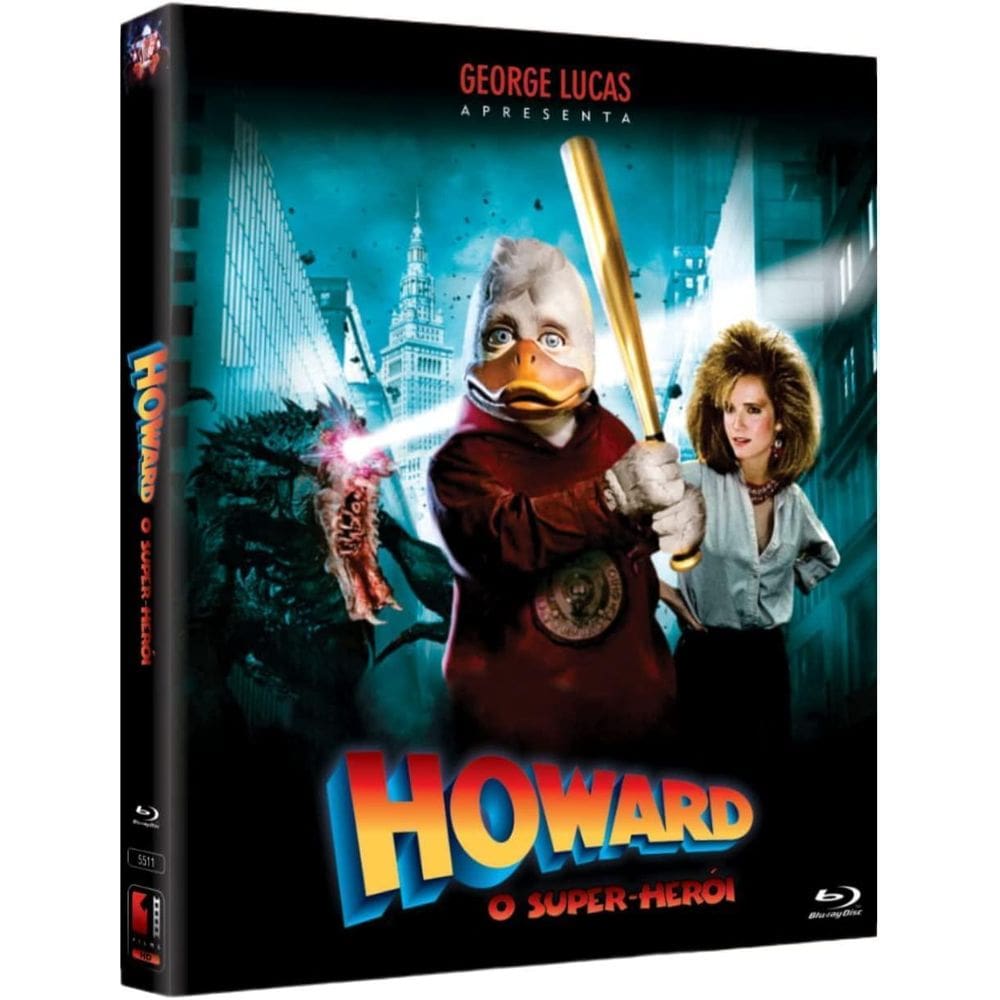 Box Blu-Ray Howard - O Super Herói Bd + Cd + Luva +Cards
