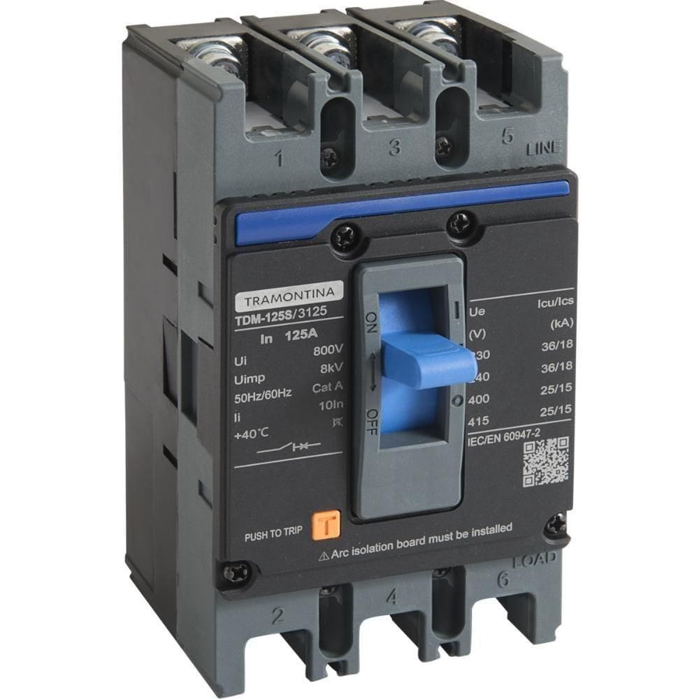 Caixa Moldada Tramontina Tdm 125s 3125 3p 125 A 36