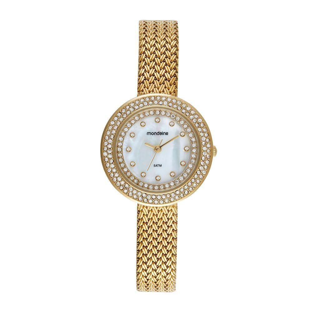 Relógio Mondaine Feminino Analógico Madrepérola 32823lpmvde1