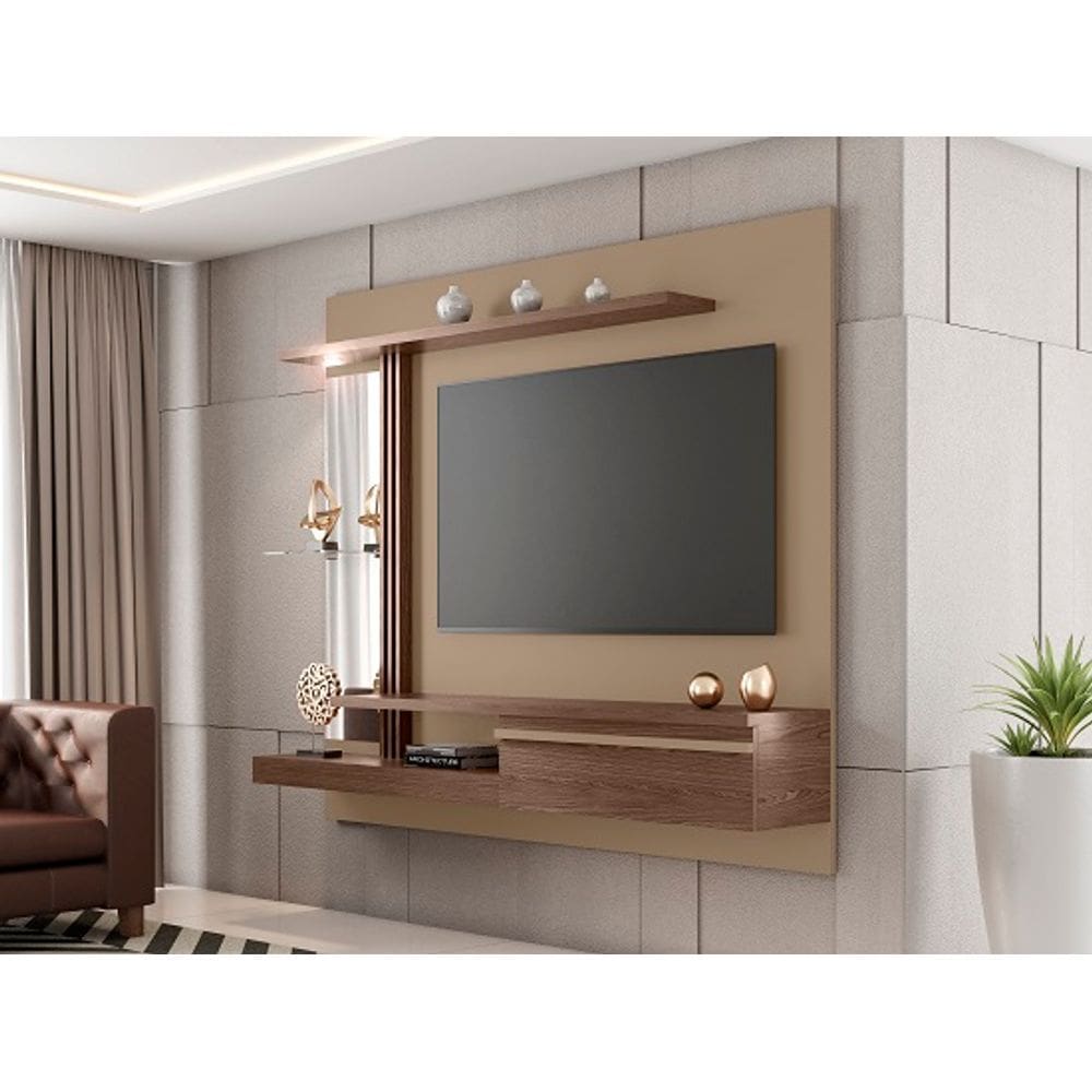 Painel Denver Fendii/Carvalho - Bechara Móveis