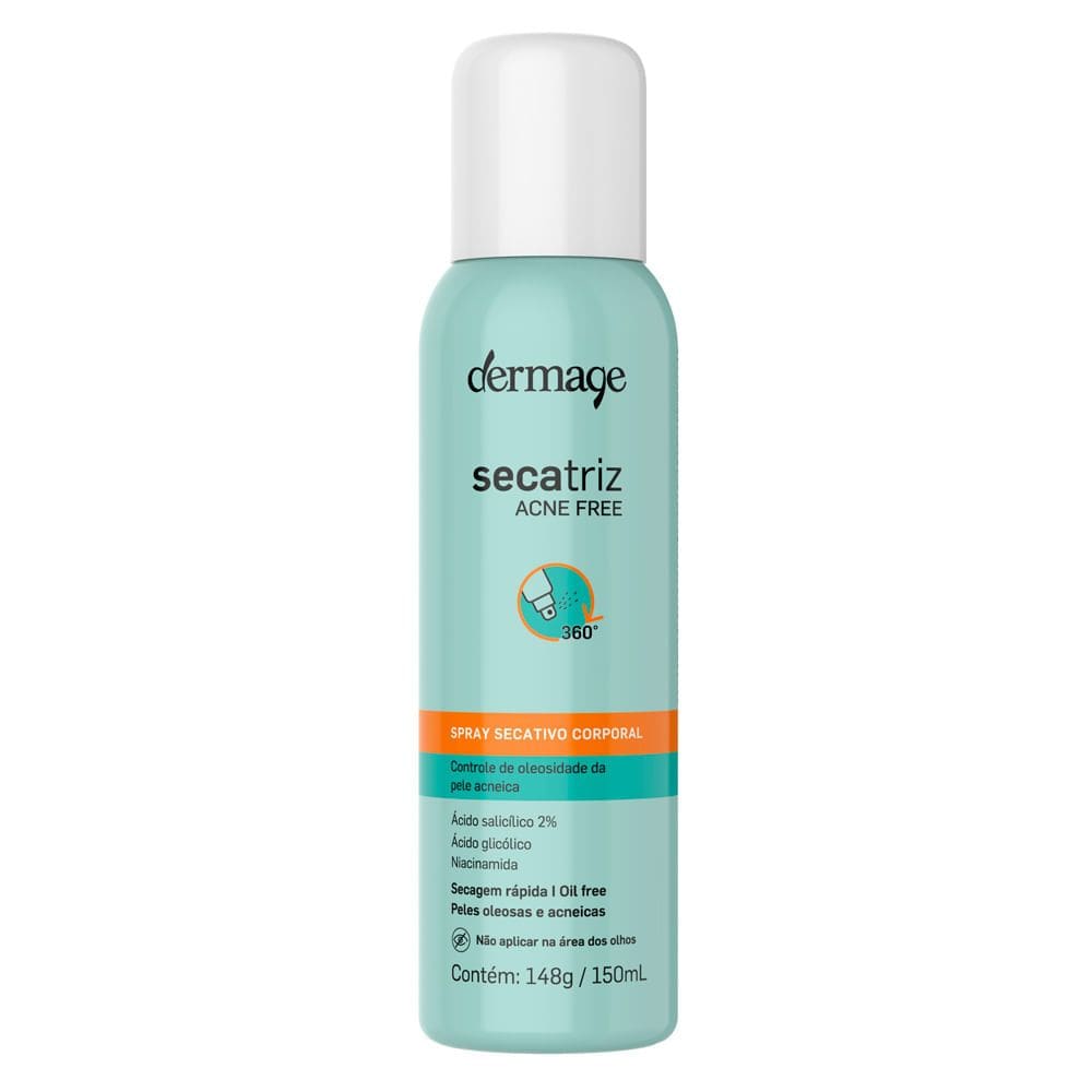 Secatriz Acne Free Dermage Spray Secativo Corporal 150ml