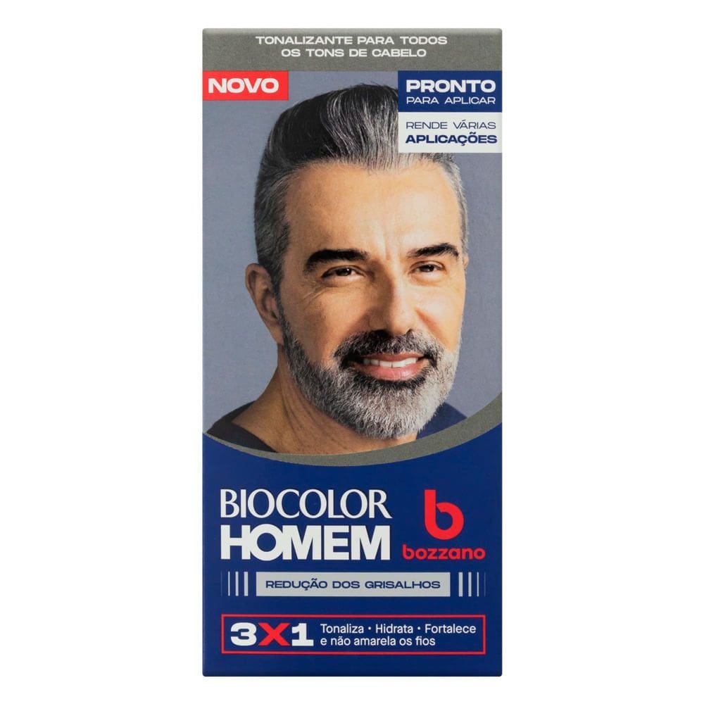 Tonalizante Biocolor Homem Redução dos Grisalhos