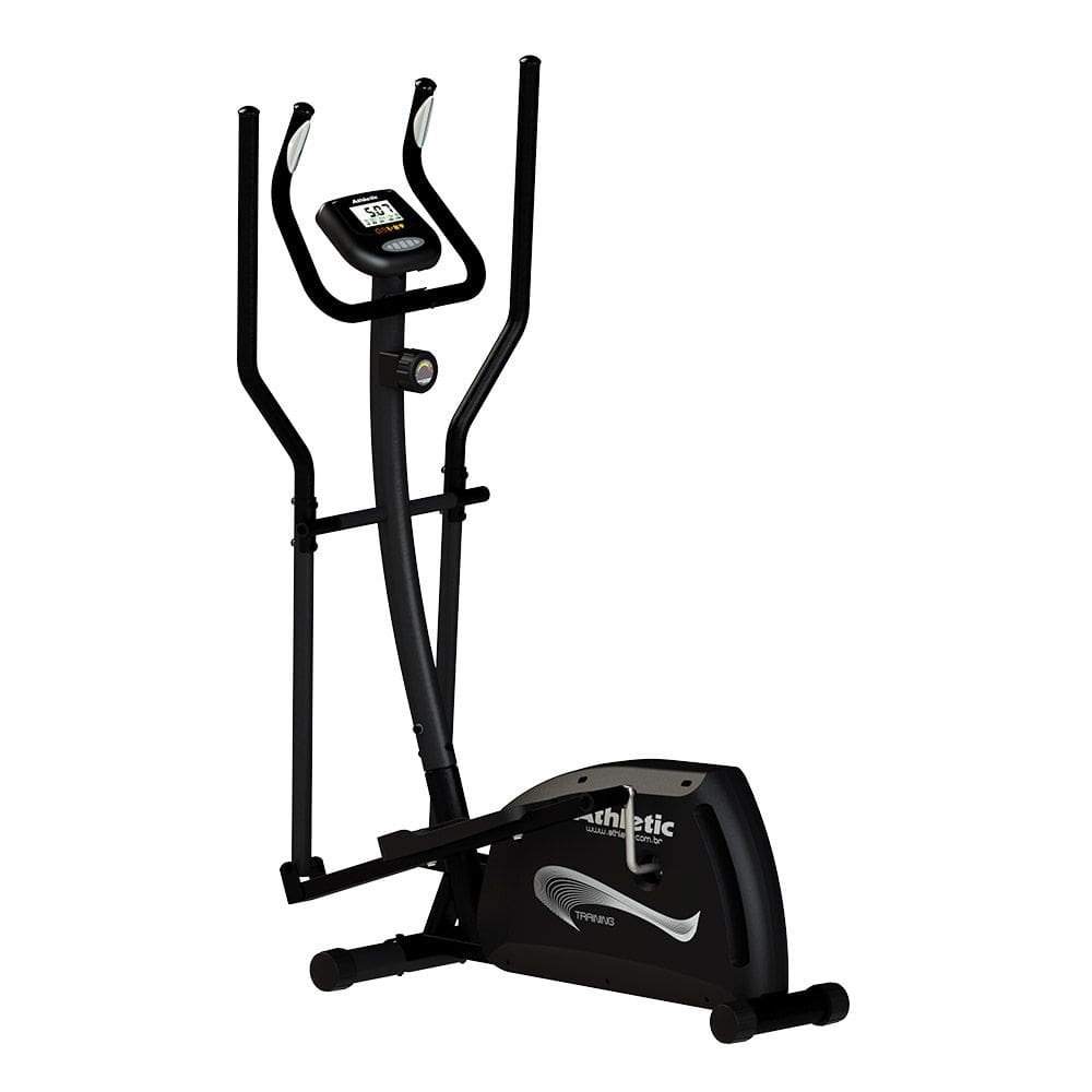 Elíptico Athletic Training 8 Níveis Magnéticos Suporta 140kg Silencioso e sem Impacto para Sua Casa