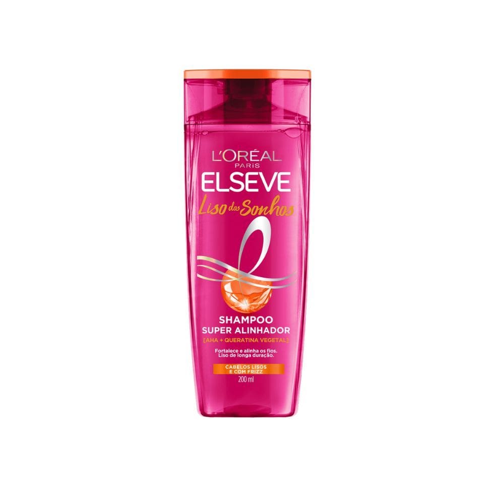 Shampoo Elseve Liso dos Sonhos Super Alinhador 200ml