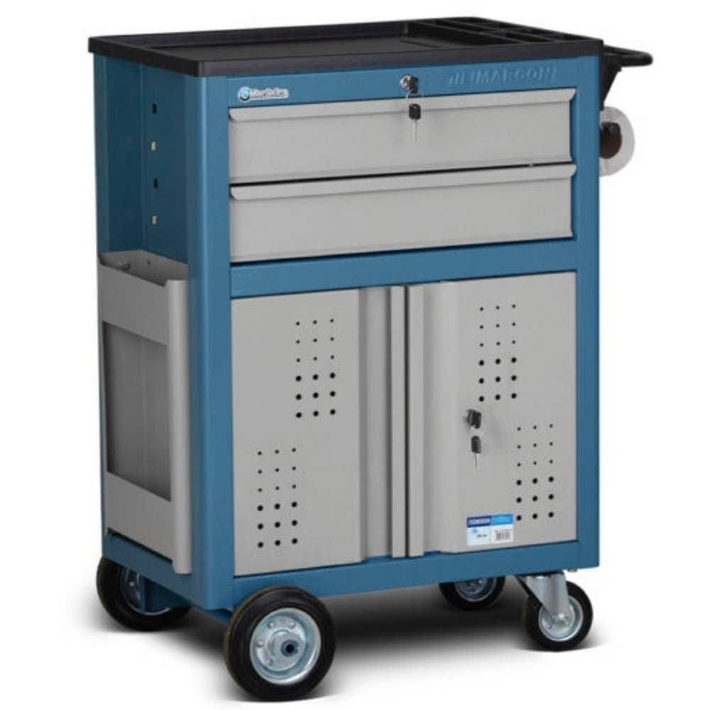 Carrinho para Ferramentas Fechado 2 Gavetas 86,4 x 40 x 60 CM CR-39 MARCON